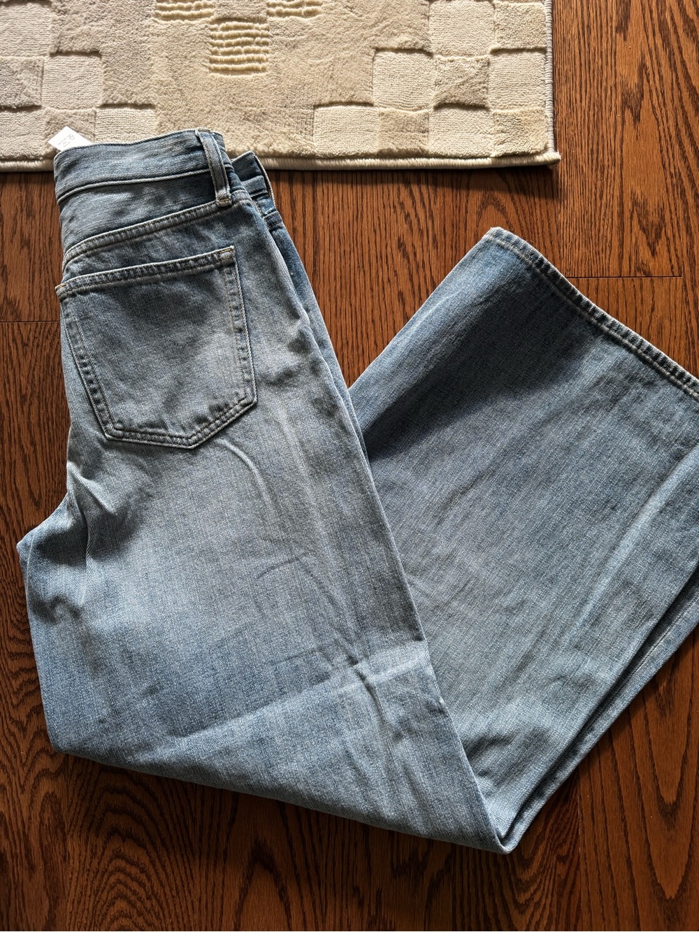 J. Crew Light Blue Wide-Leg Jeans (27) - Picture 4 of 4